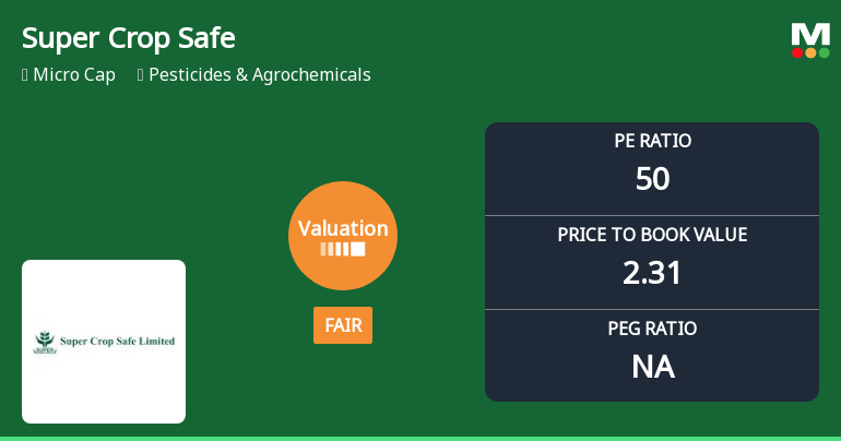 Super Crop Safe Ltd Valuation Shifts: From Attractive to Fair Amidst Sector Comparisons