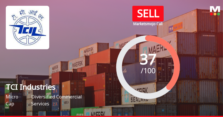 MarketsMOJO Upgrades TCI Industries Ltd Rating to Sell on Technical Improvements