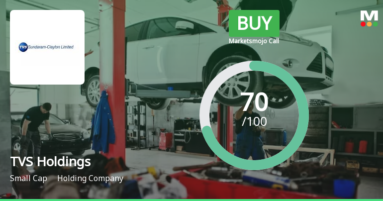TVS Holdings Ltd is Rated Buy by MarketsMOJO