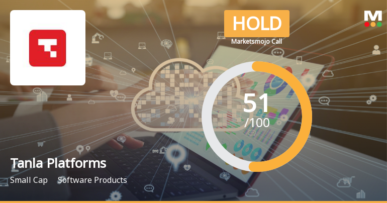 Tanla Platforms Ltd Upgraded to Hold by MarketsMOJO Amid Mixed Financial and Technical Signals