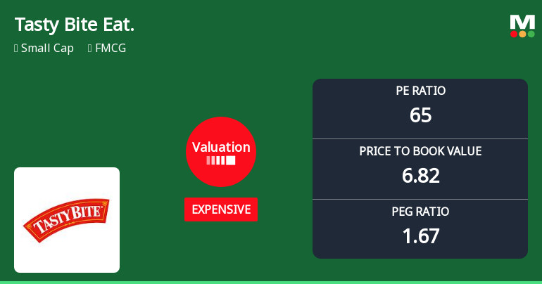 Tasty Bite Eatables Ltd Valuation Shifts Signal Price Attractiveness Challenges