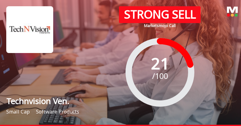 TechNVision Ventures Ltd is Rated Strong Sell
