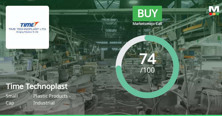 Time Technoplast Ltd. is Rated Buy by MarketsMOJO
