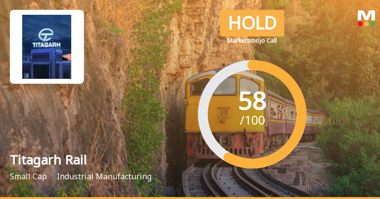 Titagarh Rail Systems Ltd is Rated Hold