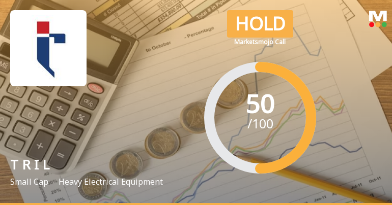 Transformers & Rectifiers India Ltd is Rated Hold