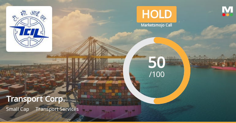 Transport Corporation of India Ltd is Rated Hold