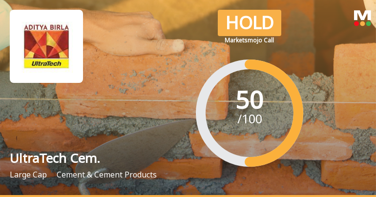UltraTech Cement Ltd Upgraded to Hold as Technicals Improve and Financials Strengthen