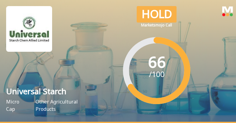 Universal Starch Chem Allied Ltd is Rated Hold