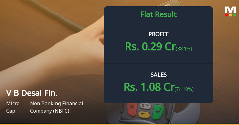 V B Desai Financial Services Q1 FY27: Profit Surge Masks Underlying Structural Challenges