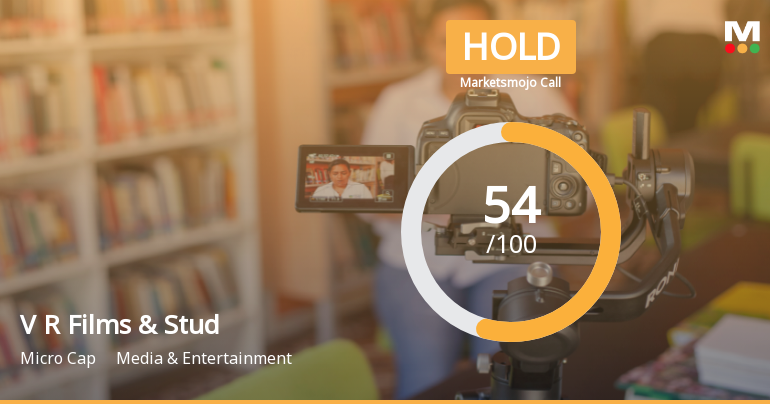 V R Films & Studios Ltd Upgraded to Hold on Technical and Valuation Improvements