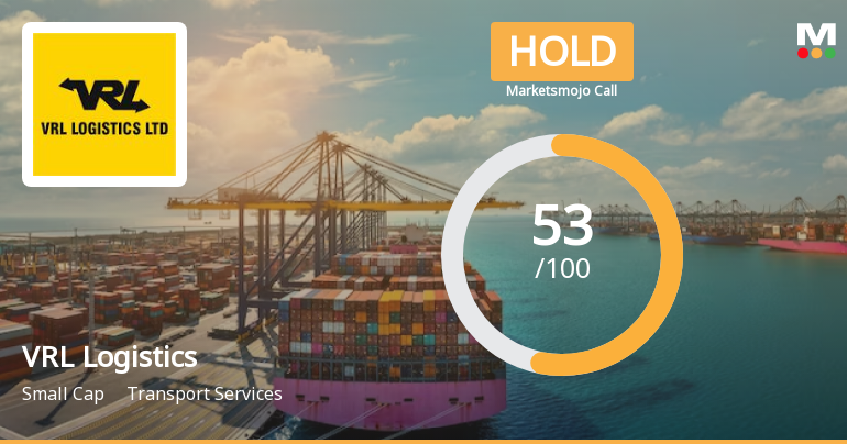 VRL Logistics Ltd is Rated Hold