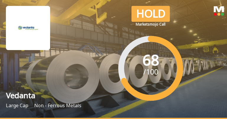 Vedanta Ltd. is Rated Hold by MarketsMOJO