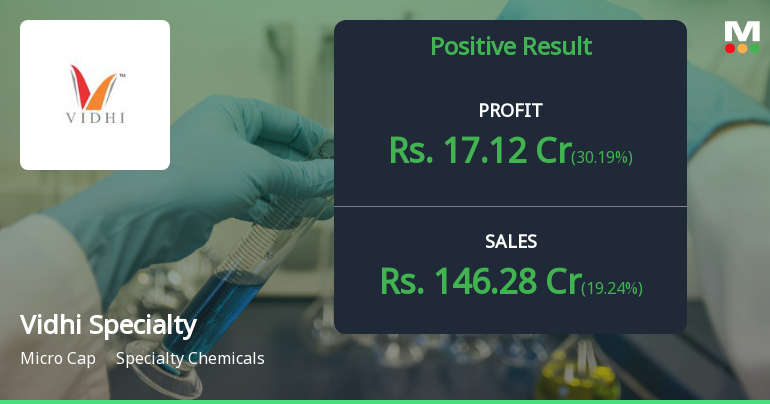 Vidhi Specialty Food Ingredients Q1 FY27: Strong Revenue Surge Masks Margin Compression Concerns