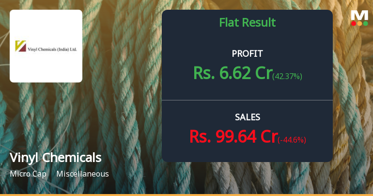 Vinyl Chemicals Q1 FY27: Sharp Revenue Decline Triggers Profit Concerns Despite Margin Resilience