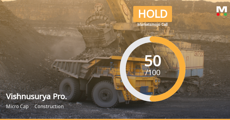 Vishnusurya Projects and Infra Ltd is Rated Hold