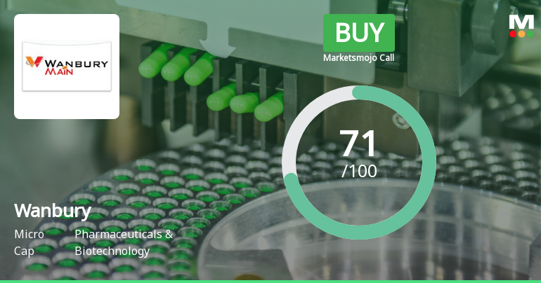 Wanbury Ltd Upgraded to Buy on Strong Valuation and Financial Metrics