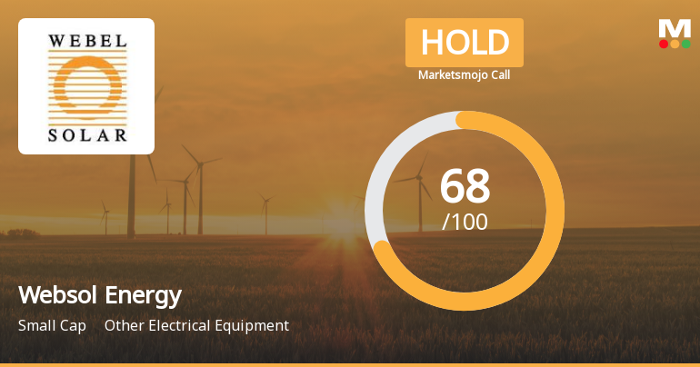 Websol Energy System Ltd is Rated Hold