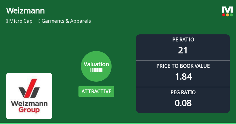 Weizmann Ltd Valuation Shifts Signal Renewed Price Attractiveness Amid Sector Challenges