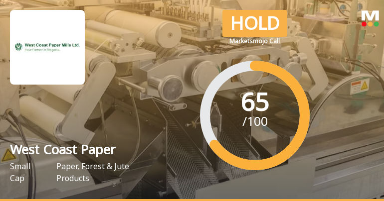 West Coast Paper Mills Ltd is Rated Hold