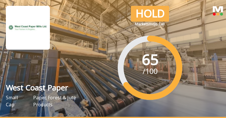 West Coast Paper Mills Ltd is Rated Hold