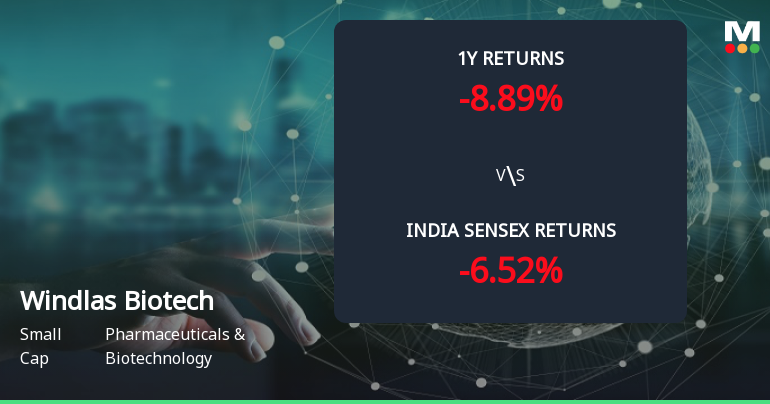 Golden Cross Forms in Windlas Biotech Ltd — On a Day the Stock Fell 1.42%. What the Mixed Signals Mean