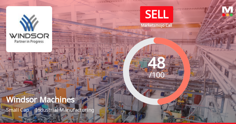 Windsor Machines Ltd Downgraded to Sell Amid Mixed Financial and Technical Signals