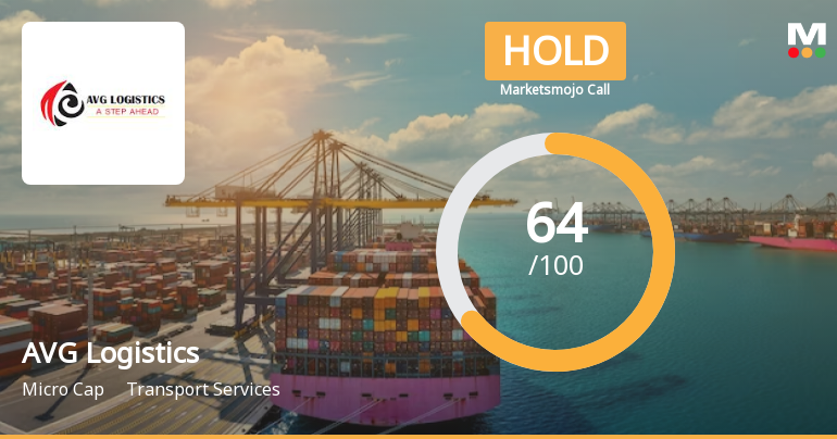 AVG Logistics Ltd is Rated Hold by MarketsMOJO
