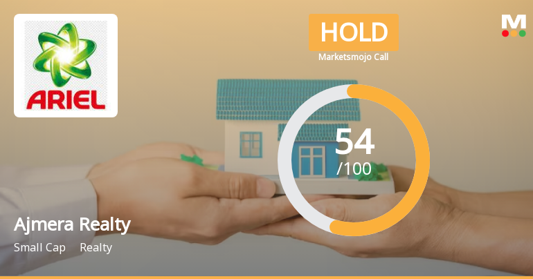 Ajmera Realty & Infra India Ltd is Rated Hold