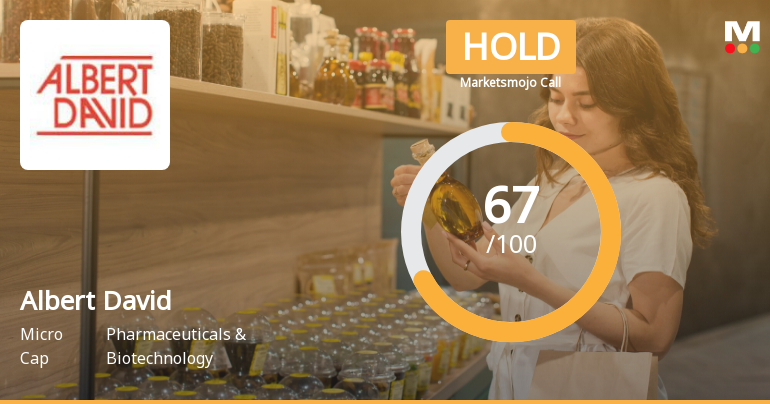 Albert David Ltd is Rated Hold by MarketsMOJO