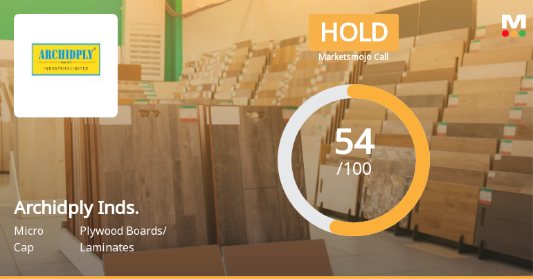 Archidply Industries Ltd Upgraded to Hold on Strong Financial and Technical Improvements