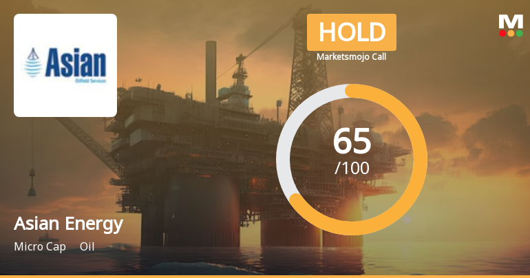 Asian Energy Services Ltd is Rated Hold
