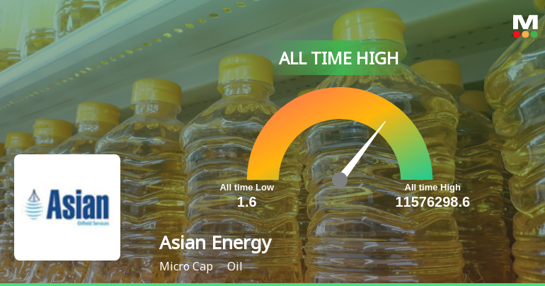 Asian Energy Services Ltd Hits All-Time High of Rs 494.20 as Momentum Builds Across Timeframes