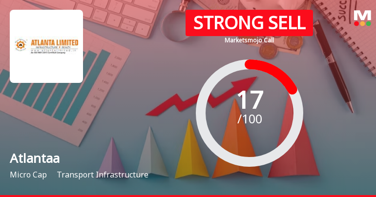 Atlantaa Ltd is Rated Strong Sell by MarketsMOJO