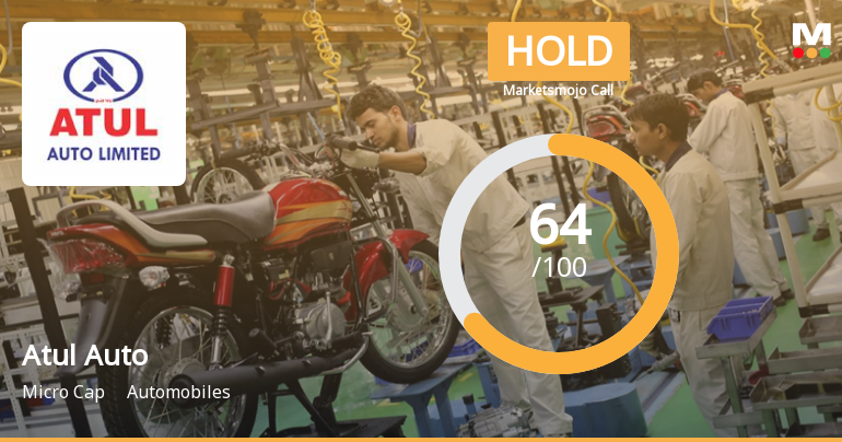 Atul Auto Ltd is Rated Hold by MarketsMOJO