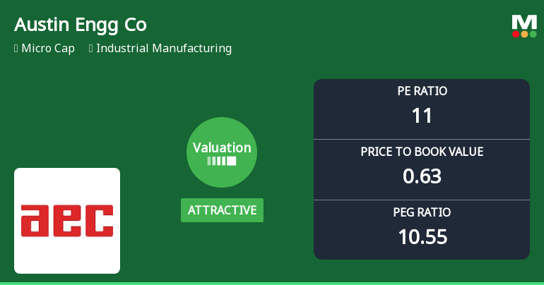 Austin Engineering Company Ltd: Valuation Shifts Signal Renewed Price Attractiveness