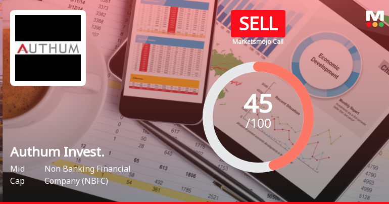 Authum Investment & Infrastructure Ltd Downgraded to Sell Amid Technical and Financial Concerns