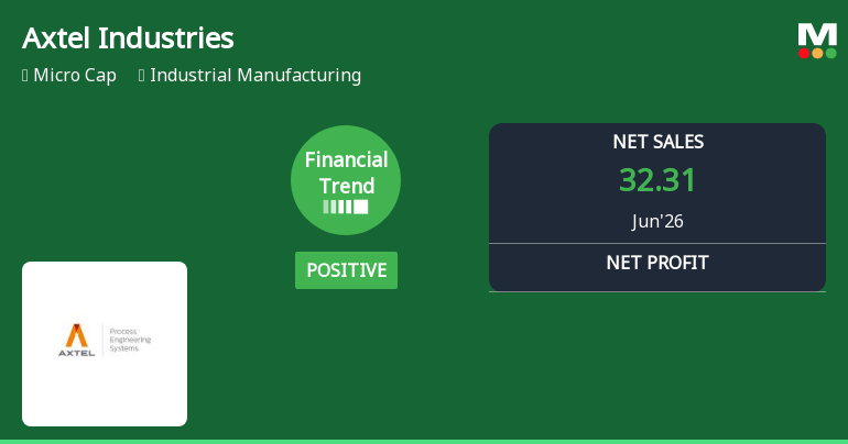 Axtel Industries Ltd Reports Mixed Quarterly Performance Amid Margin Pressures