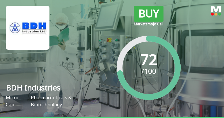 BDH Industries Ltd Upgraded to Buy on Strong Financial and Quality Metrics