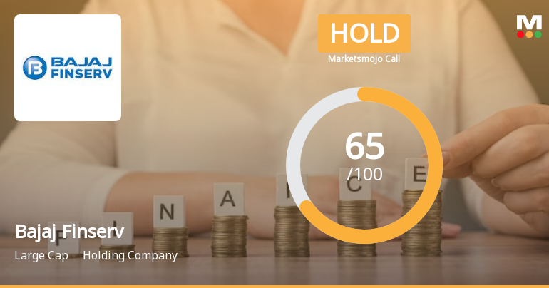 Bajaj Finserv Ltd is Rated Hold by MarketsMOJO