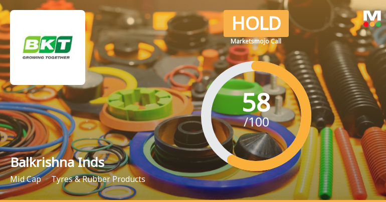 Balkrishna Industries Ltd Upgraded to Hold on Technical and Valuation Shifts