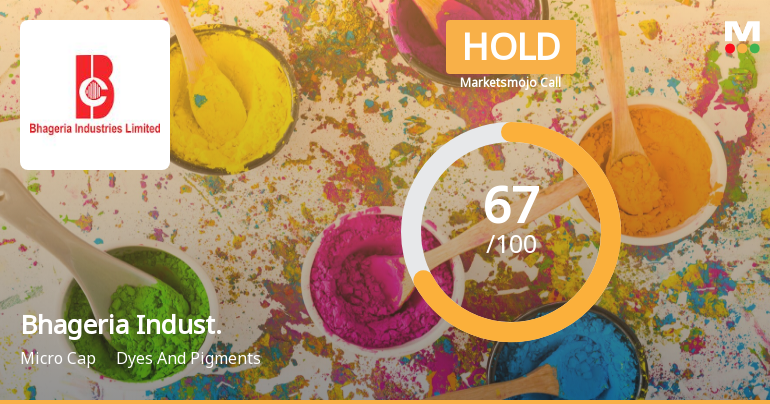Bhageria Industries Ltd is Rated Hold by MarketsMOJO
