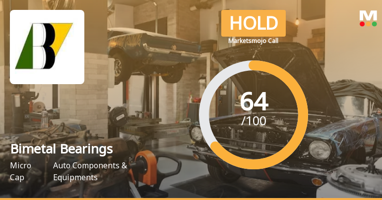 Bimetal Bearings Ltd Downgraded to Hold Amid Mixed Technical and Valuation Signals