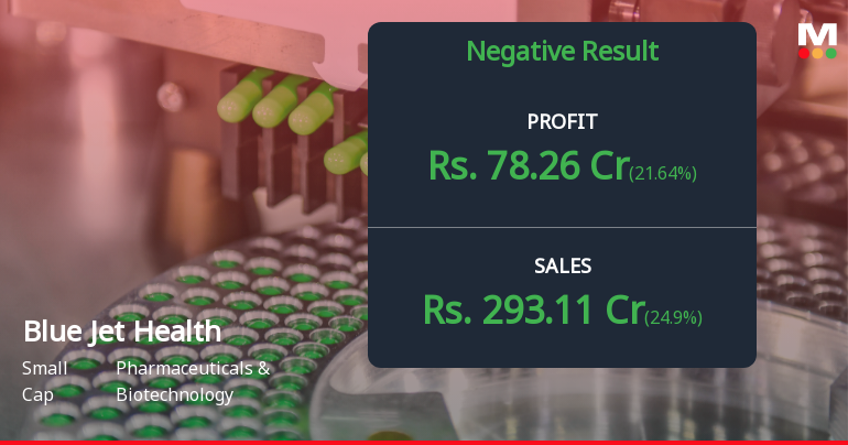 Blue Jet Healthcare Q1 FY27: Profit Surge Masks Revenue Decline Concerns
