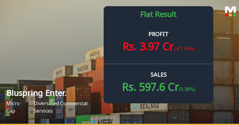 Bluspring Enterprises Q1 FY27: Profitability Stumbles Despite Revenue Growth