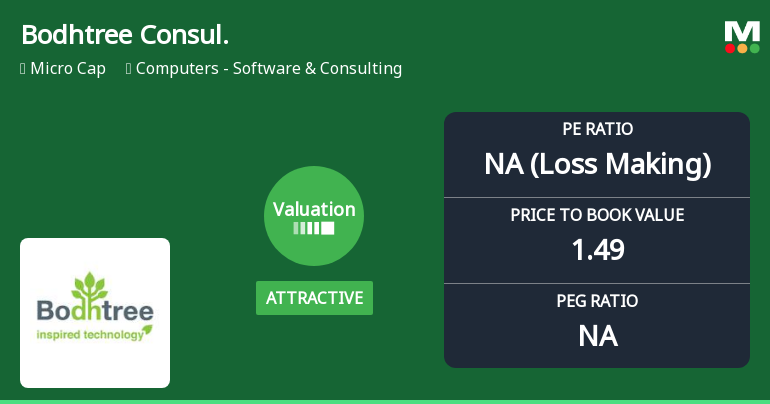 Bodhtree Consulting Ltd Valuation Shifts Signal Improved Price Attractiveness