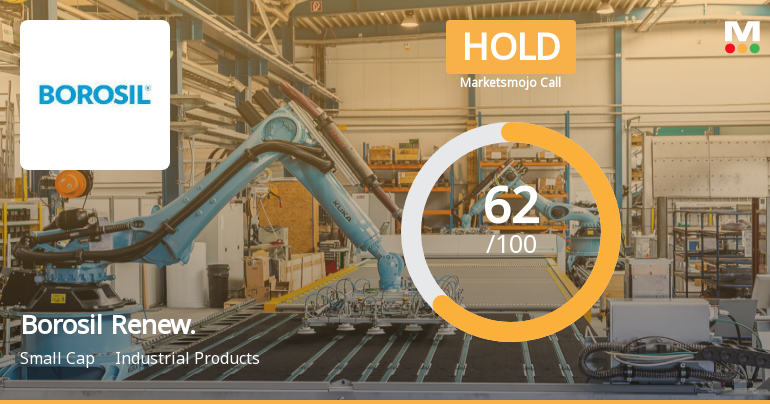Borosil Renewables Ltd is Rated Hold
