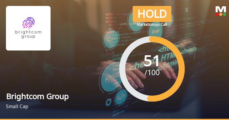 Brightcom Group Ltd is Rated Hold by MarketsMOJO