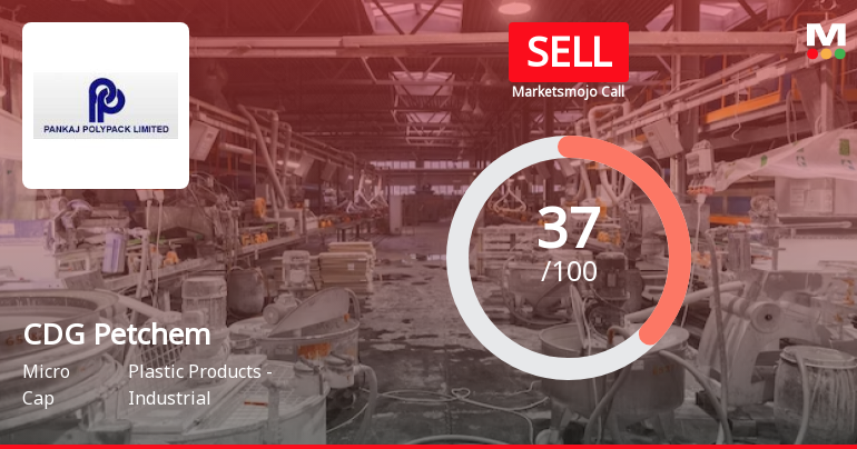 CDG Petchem Ltd is Rated Sell by MarketsMOJO