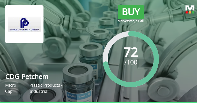 CDG Petchem Ltd is Rated Buy by MarketsMOJO