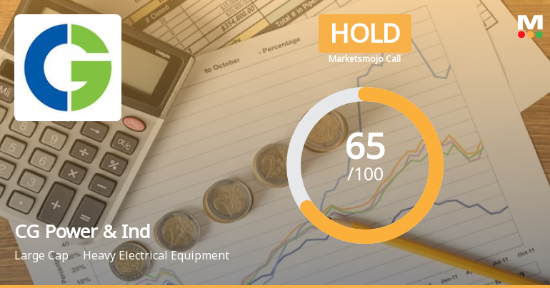 CG Power & Industrial Solutions Ltd is Rated Hold